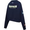 Pro Standard Womens WNBA Dallas Wings Classic Player Name And Number Crewneck Sweatshirt(Midnight Navy)