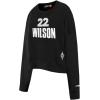 Pro Standard Womens WNBA Las Vegas Aces Classic Player Name And Number Crewneck Sweatshirt(Black)