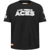 Big Boys WNBA Las Vegas Aces Classic Player Name and Number Cotton Short Sleeve Tee(Black)