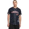 Pro Standard Mens NFL Mesh Button Down Top(Black)