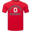 Pro Standard Mens Ohio State University Classic Chenille Short Sleeve Tee Red L