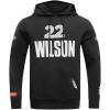Pro Standard Mens WNBA Las Vegas Aces Classic Player Name And Number Pull Over Hoodie(Black)