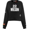 Pro Standard Womens WNBA Las Vegas Aces Classic Player Name And Number Crewneck Sweatshirt(Black)