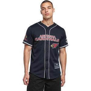 Pro Standard Mens NFL Mesh Button Down Top(Black)