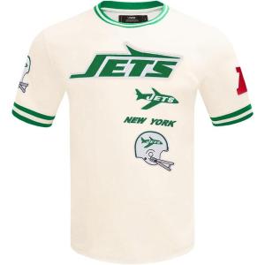 Pro Standard Mens NFL Retro Classics Short Sleeve Tee(Eggshell/ Kelly Green)