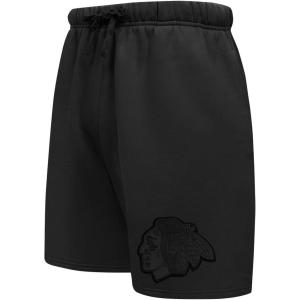 Pro Standard Mens NHL Neutral Fleece Fleece Short(Black)