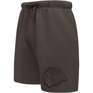 Pro Standard Mens NHL Neutral Fleece Fleece Short(Dark Taupe)