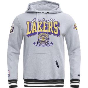 Pro Standard Mens NHL Paint The City Fleece Pull Over Hoodie(Heather Gray/Black)