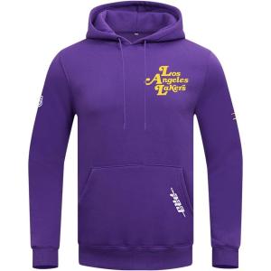 Pro Standard Mens NHL Paint The City Fleece Pull Over Hoodie(Purple)