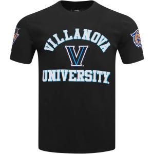 Pro Standard Mens Villanova University Classic Chenille Short Sleeve Tee Black L