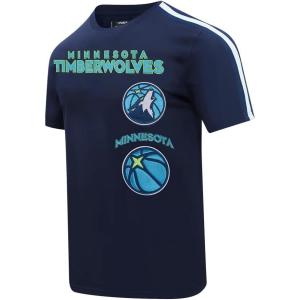 Pro Standard NBA Mens Mens NBA Retro Classics Cotton Taping Tee(Midnight Navy)