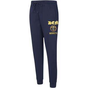 Pro Standard NBA Womens Womens NBA Old English Brushed Back French Terry Sweatpant(Midnight Navy)