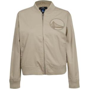 Pro Standard Womens NBA Neutral Twill Jacket(Taupe)