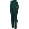 Womens NBA Classic Chenille Legging(Forest Green)