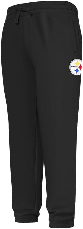 imagePro Standard Big Boys NFL Classic Chenille SweatpantBlack