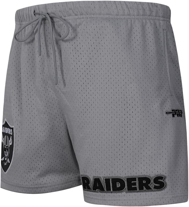 imagePro Standard Mens NFL Souvenir Mesh ShortGray