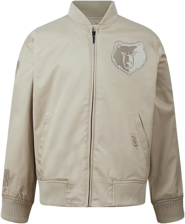 image:imagePro Standard NBA boys Big Boys Nba Neutral Twill JacketsTaupe