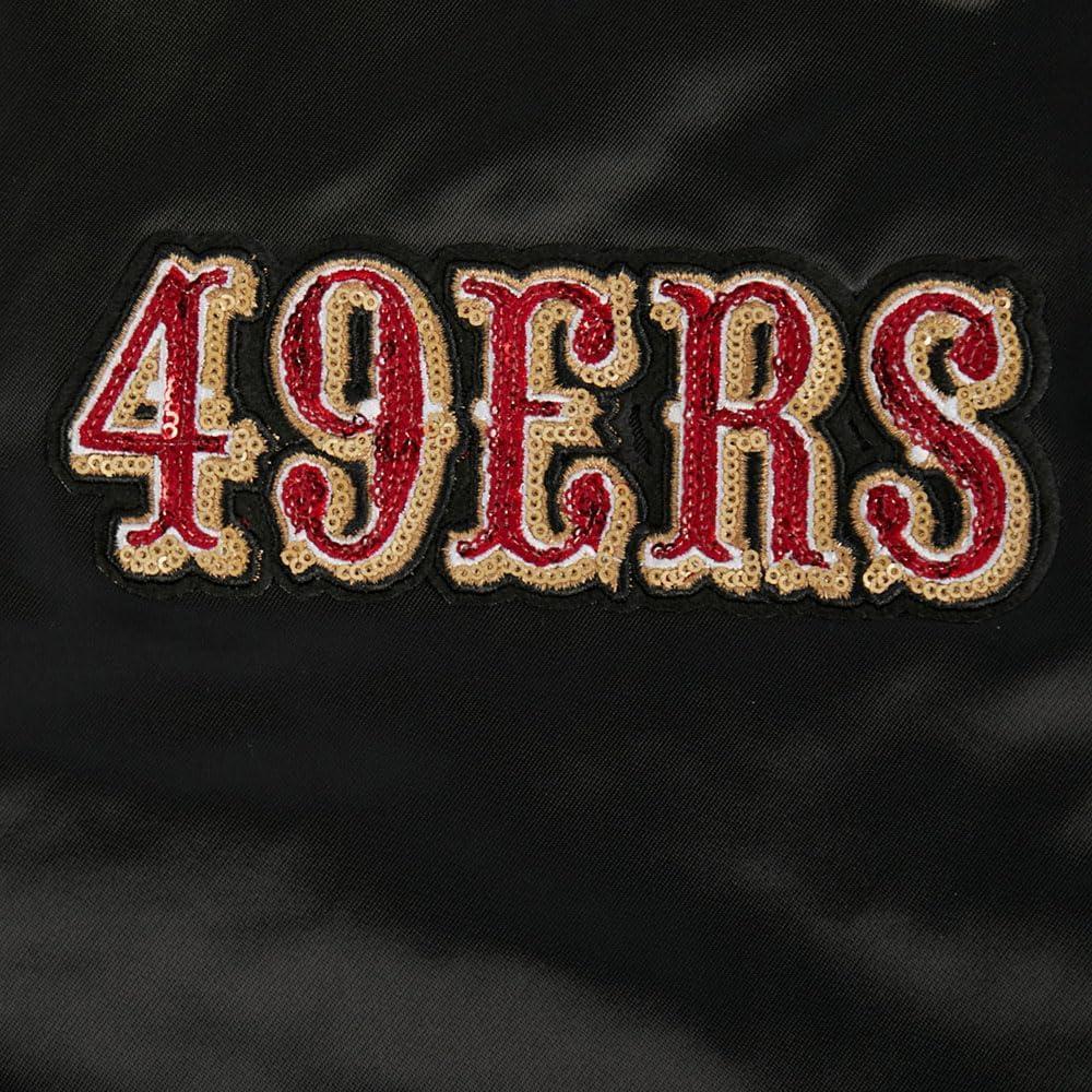 imagePro Standard Womens NFL Game Day Classics Satin JacketBlack