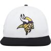 Pro Standard Men’s White/Black Minnesota Vikings 2Tone Snapback Hat