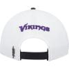 Pro Standard Men’s White/Black Minnesota Vikings 2Tone Snapback Hat