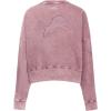 Pro Standard Womens NFL Washed Classic Crewneck Sweatshirt(Washed Mauve)