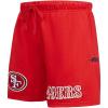 Pro Standard Mens NFL Souvenir Mesh Short(Red)