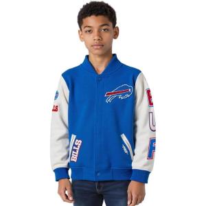 Pro Standard Big Boys NFL Classic Chenille Varsity Jacket(Royal Blue/White)