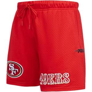 Pro Standard Mens NFL Souvenir Mesh Short(Red)