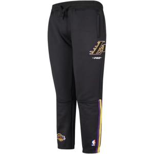 Pro Standard NBA Boys Big Boys NBA Classic Chenille Tricot Track Pant(Black/Purple)