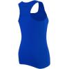 Womens NBA Classic Chenille Cotton Tank Top(Royal Blue)