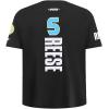 Big Boys WNBA Chicago Sky Classic Player Name and Number Cotton Short Sleeve Tee(Black)