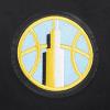 Womens WNBA Chicago Sky Classic Player Name and Number Cotton Short Sleeve Boxy Tee(Black)