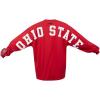 PRO STANDARD Mens College Wingspan Cotton Long Sleeve Tee(Red)