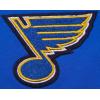 Pro Standard NHL Womens Womens NHL Classic Chenille Cotton Short Sleeve Boxy Tee(Royal Blue)
