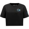 Pro Standard NHL Womens Womens NHL Classic Chenille Cotton Short Sleeve Boxy Tee(Black)