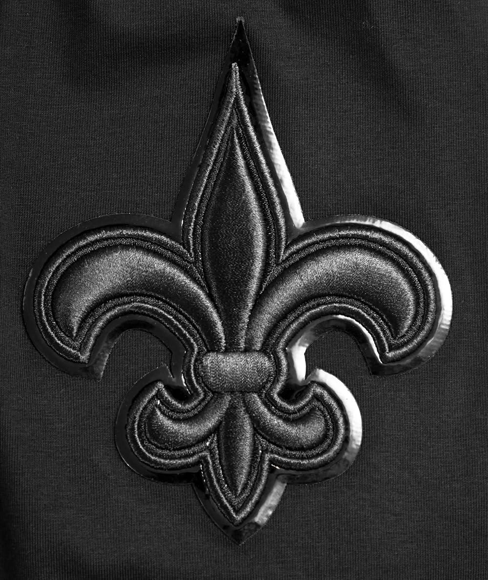 imageNFL NEW ORLEANS SAINTS TRIPLE BLACK MENS TEE TRIPLE BLACKTriple Black