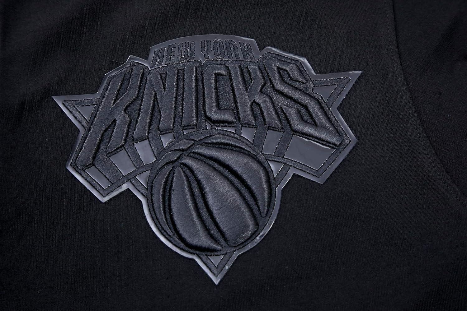 imagePro Standard NBA mens Mens Nba Classic Triple Black Cotton Double Knit Pull Over HoodieBlack