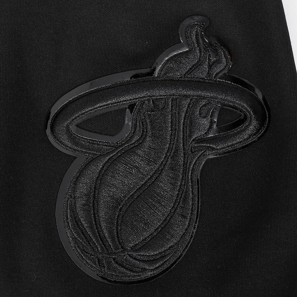 imagePro Standard NBA mens Mens Nba Classic Triple Black Cotton Double Knit Pull Over HoodieTriple Black
