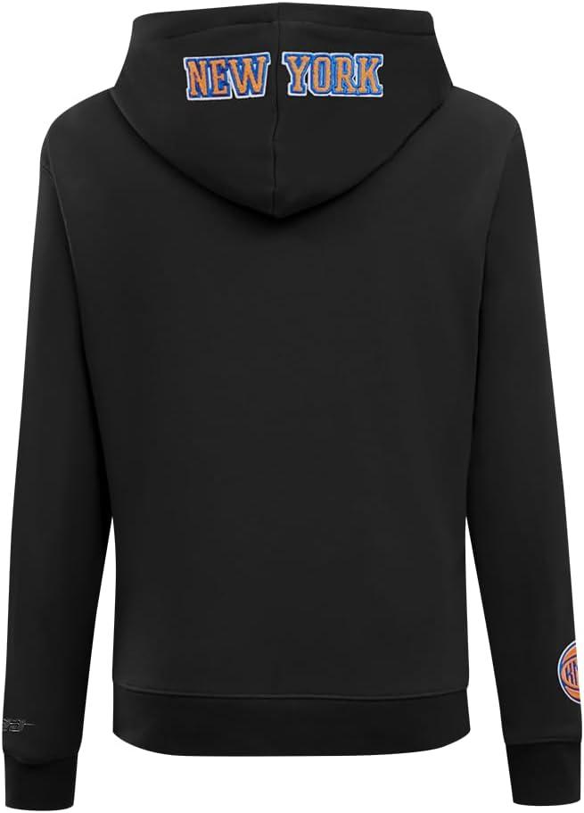 imagePro Standard NBA womens Womens Nba Classic Chenille Brushed Back French Terry Pull Over HoodieBlack