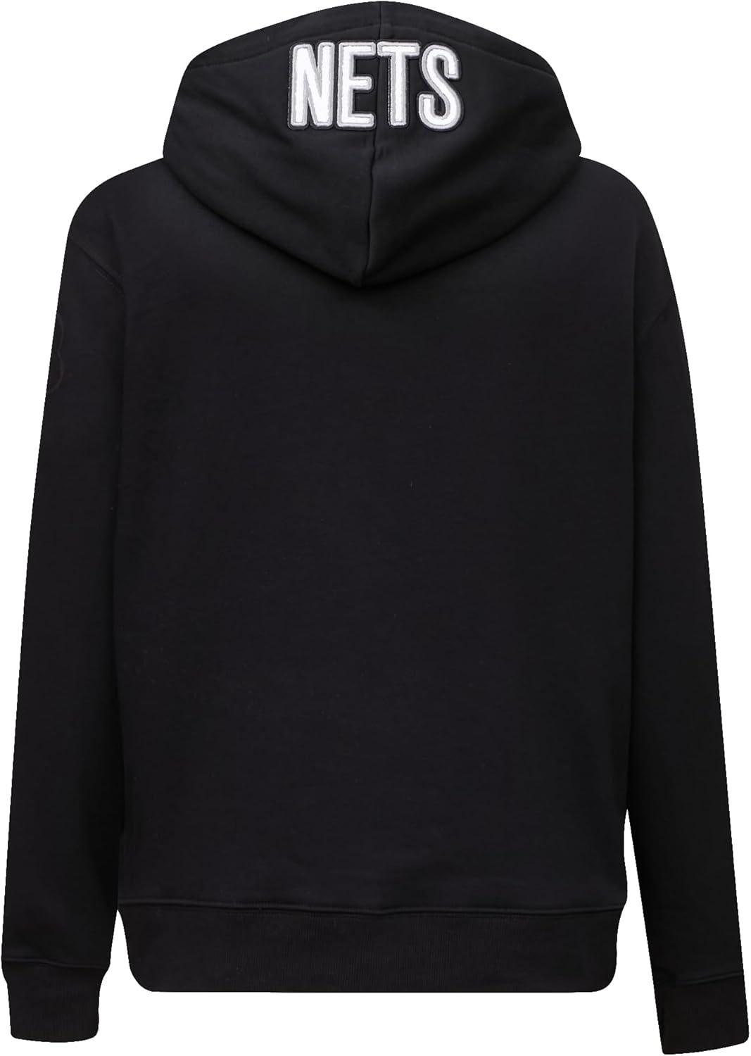 imagePro Standard NBA womens Womens Nba Classic Chenille Brushed Back French Terry Pull Over HoodieBlack