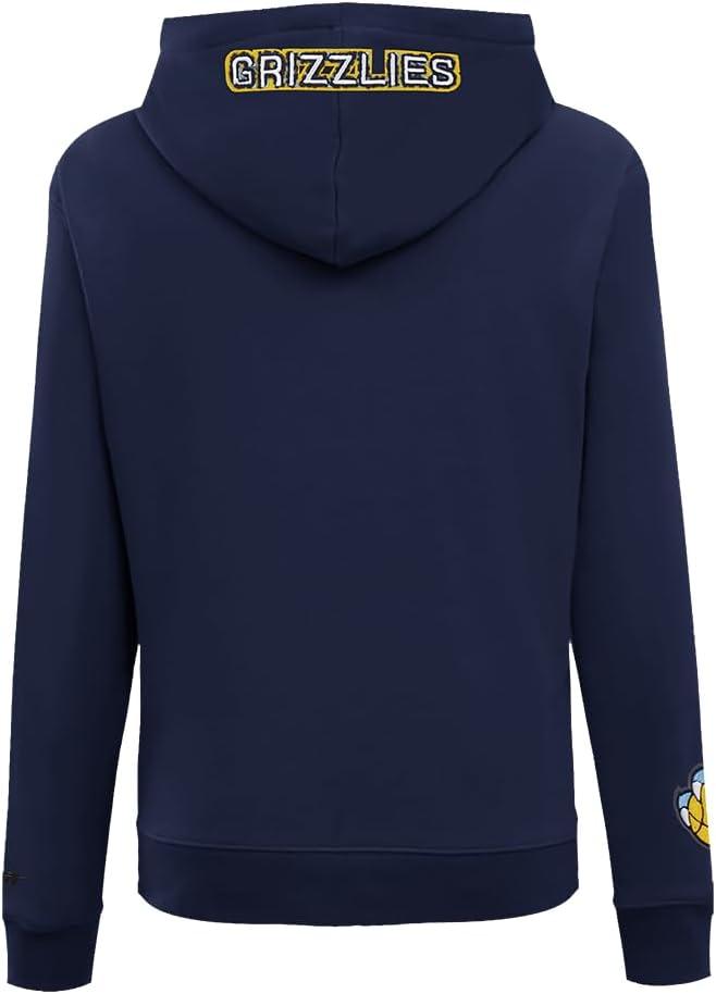 imagePro Standard NBA womens Womens Nba Classic Chenille Brushed Back French Terry Pull Over HoodieMidnight Navy