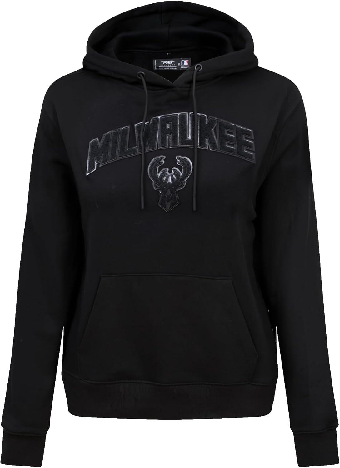imagePro Standard Womens NBA Classic Triple Black Pull Over HoodieTriple Black