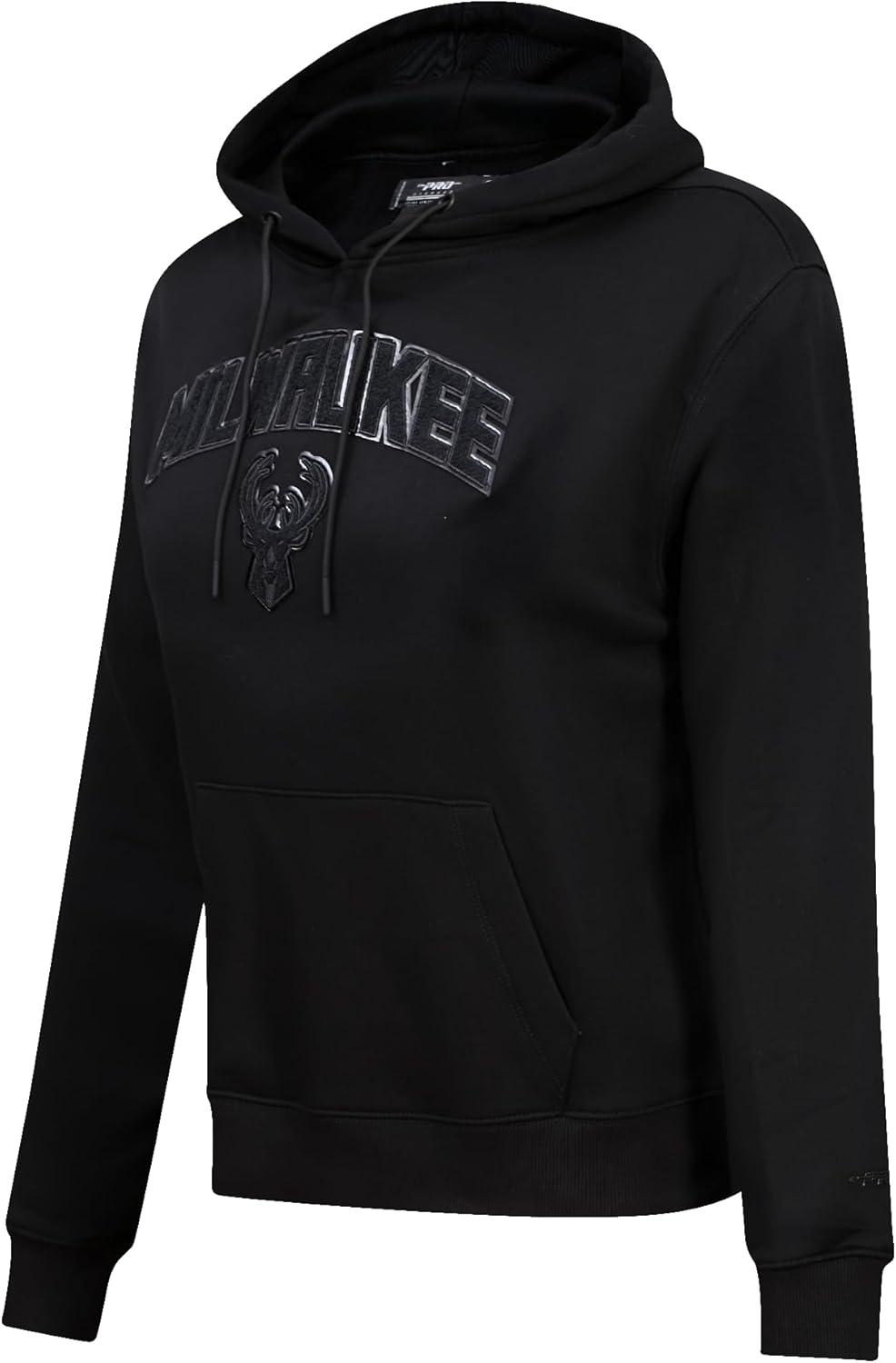 imagePro Standard Womens NBA Classic Triple Black Pull Over HoodieTriple Black