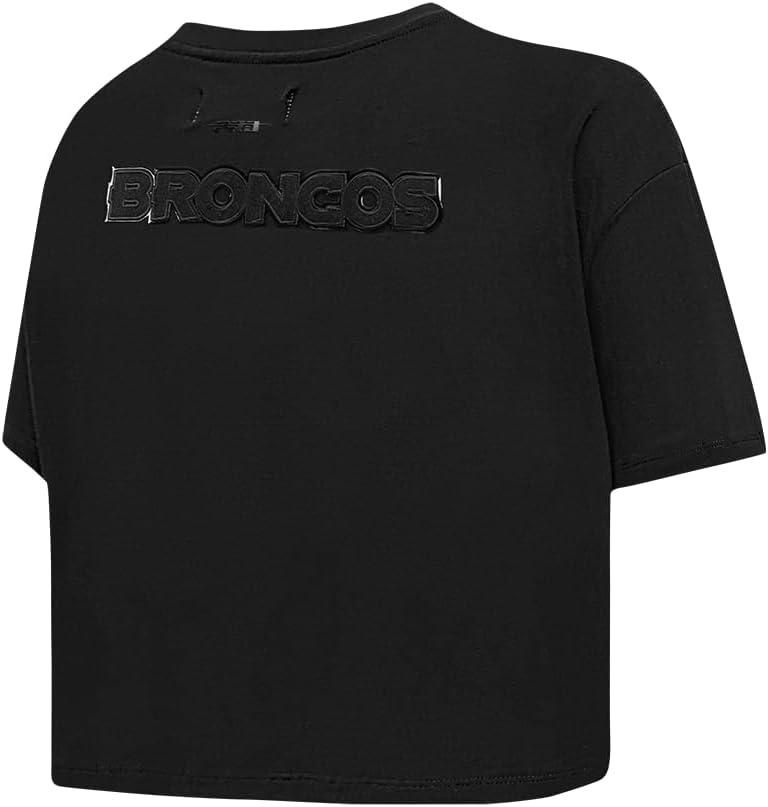imagePro Standard Womens NFL Classic Triple Black Boxy TeeTriple Black