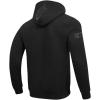 Pro Standard NBA mens Mens Nba Classic Triple Black Cotton Double Knit Pull Over Hoodie(Triple Black)