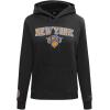 Pro Standard NBA womens Womens Nba Classic Chenille Brushed Back French Terry Pull Over Hoodie(Black)