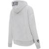 Pro Standard NBA womens Womens Nba Classic Chenille Brushed Back French Terry Pull Over Hoodie(Heather Grey)