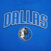 Pro Standard NBA womens Womens Nba Classic Chenille Brushed Back French Terry Pull Over Hoodie(Royal Blue)
