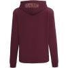 Pro Standard NBA womens Womens Nba Classic Chenille Brushed Back French Terry Pull Over Hoodie(Wine)
