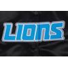 Pro Standard Womens NFL Detroit Lions Classic Chenille Satin Jacket Black L